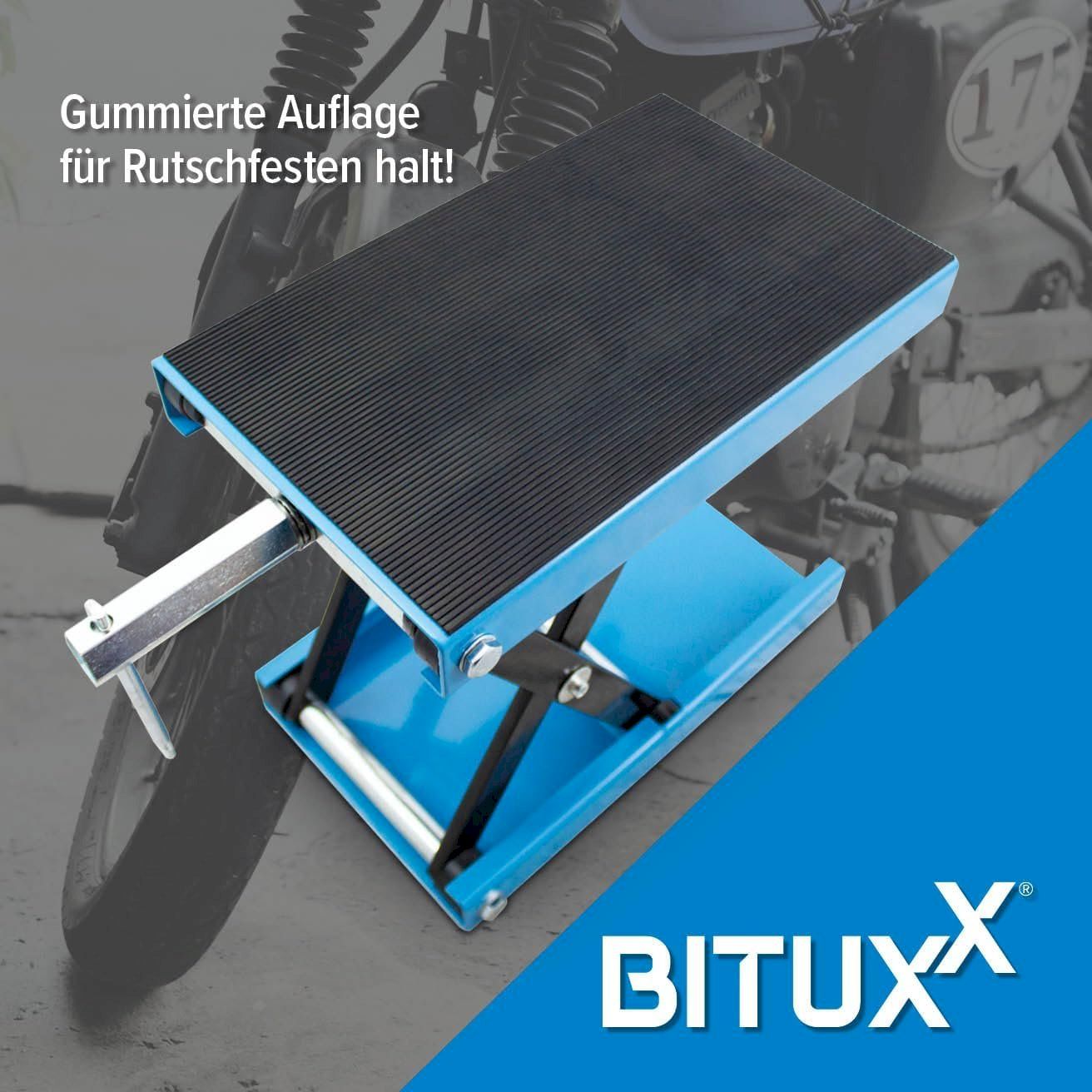 Montageständer: Bituxx Motorrad Hebebühne bis 450kg – Neu und originalverpackt aus Bottighofen von zaap 2