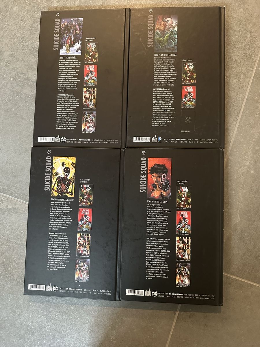 Fumetti: Lot de 4 comics Suicide Squad - intégral du run New52 - VF – Nuovo (secondo la descrizione) da Onex venduto da daBraun 1