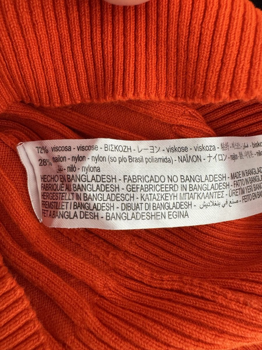 Zara Maglioni & Felpe: ZARA - Rollkragen Pullover - Gr. M - Orange / Rot  – Nuovo (secondo la descrizione) da Flumenthal venduto da SecondLove_CH 4