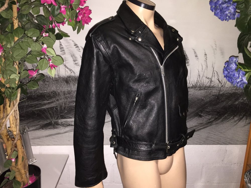 Giacche: PERFETTO  Taille / Grosse M (2)  En  cuir / Aus Leder – Usato da Cossonay-ville venduto da Super-Price-Quality 5