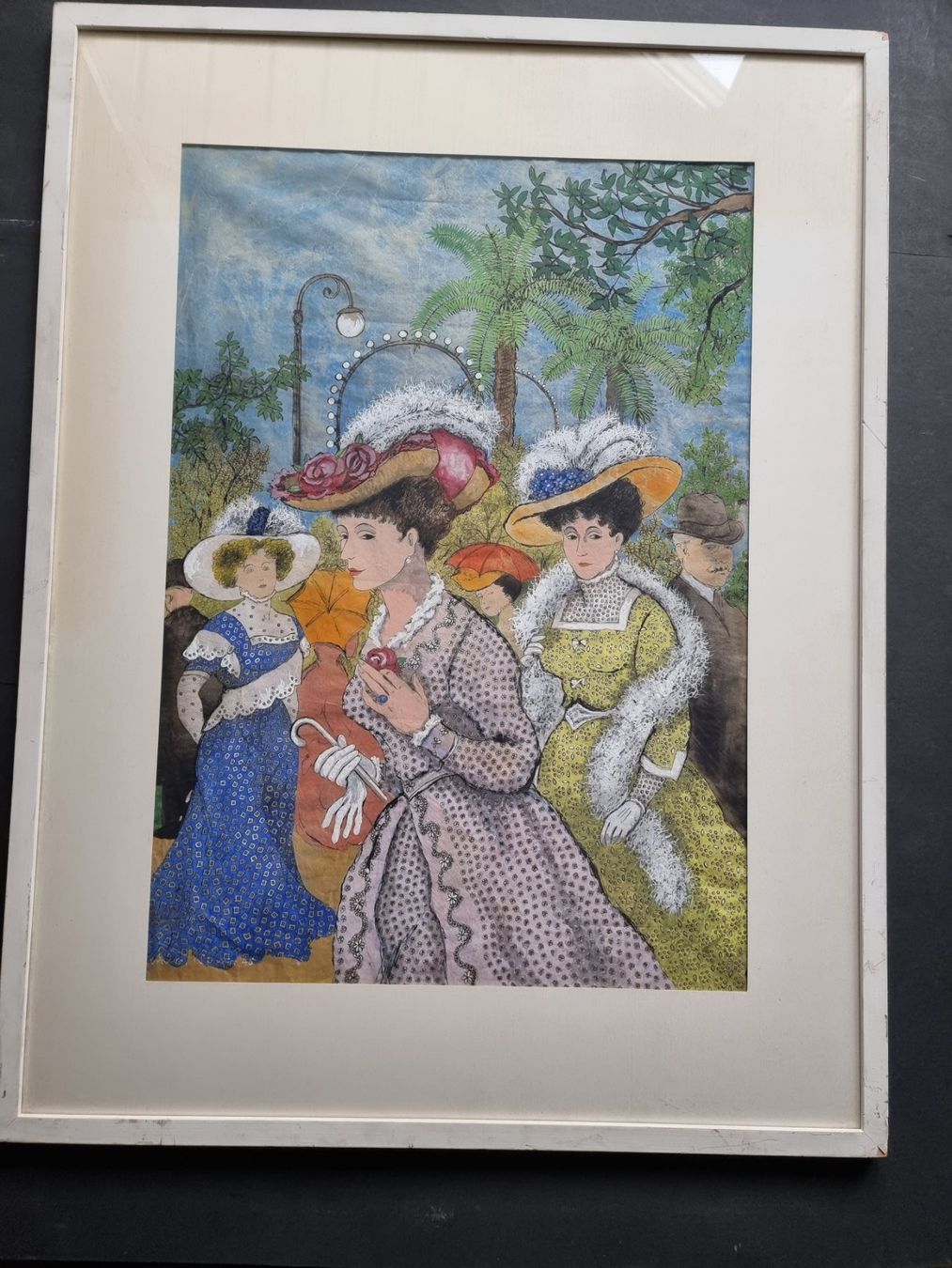 Dipinti: ERHARD KLEPPER ORIGINAL AQUARELL MISCHTECHNIK SIGNIERT – Usato da Gersau venduto da kunst-online