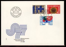 1977, FDC, Sonderpostmarken I (586–588)
