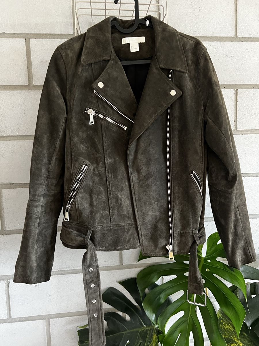 H&M Giacche: H&M Wildlederjacke Gr 38 – Usato da Biel/Bienne venduto da Jobu03