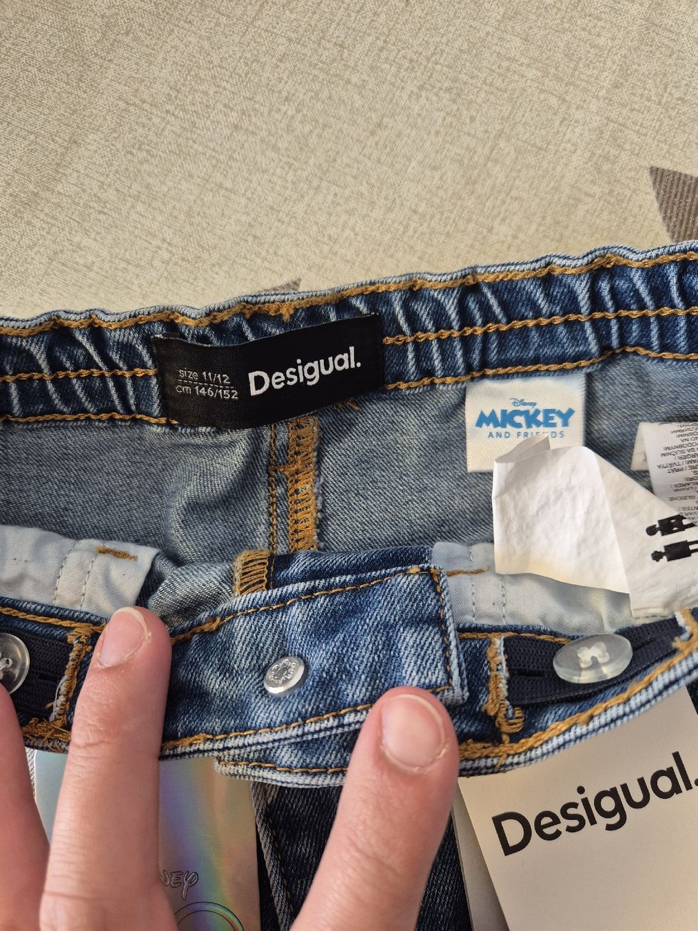 Desigual Pantaloni: Desigual Mädchen Jeans Gr.146/152 – Nuovo e nell'imballaggio originale da Diessenhofen venduto da viki_szabo 3