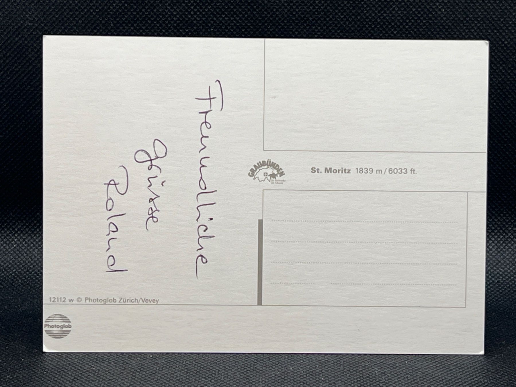 Cartoline postali: St. Moritz – Usato da Widnau venduto da Brusi9 1