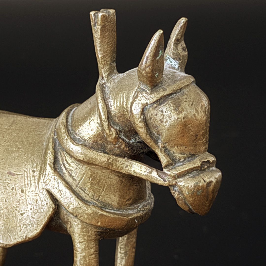 Skulpturen & Statuen: Massive Bronzefigur eines Pferdes – Gebraucht aus Luzern von downtonabbey 4