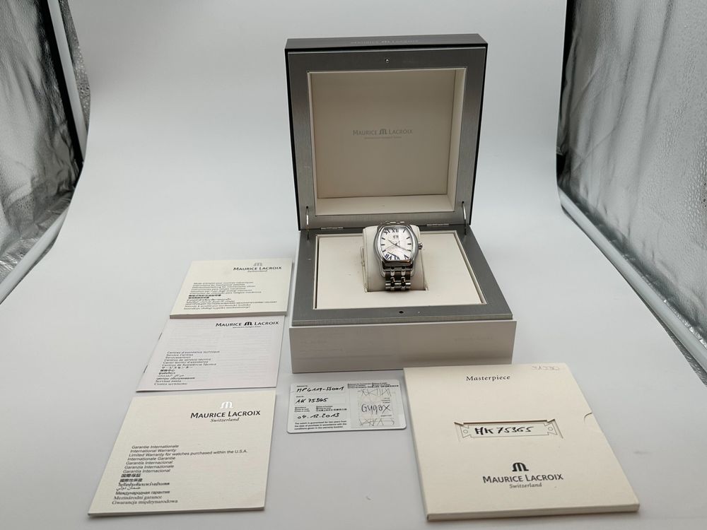 Maurice Lacroix Orologi: Maurice Lacroix - Masterpiece "Jours Rétrogrades"  automatik – Usato da Fislisbach venduto da Tourbillonch 7