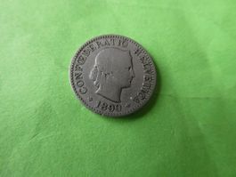 Schweiz 1890, 5 Rappen