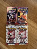 Pokemon Booster  2x 151 EN & 2x Destined Rivals EN