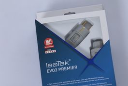 IsoTek EVO3 Premier Hifi Netzkabel, SchuKo/C15 1.5M