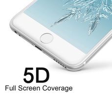 6D Premium 9H Panzerglas iPhone 8 / 7