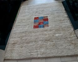 Perserteppich, Gabbeh, Iran, beige, 166x236 cm, NP 3750,-!