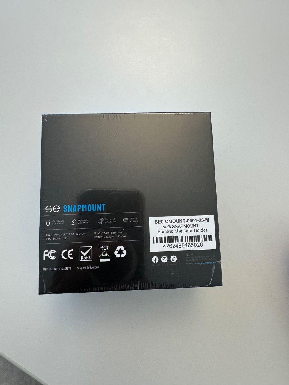Halterungen: SP SMART Engineerd, SE SNAPMOUNT, Handyhalterung – Neu und originalverpackt aus Kappel von Racetiger 1