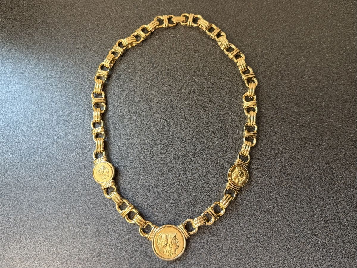 Catenine: Vintage Halskette Luxus Modeschmuck  – Usato da Lamone venduto da LaCantinaMagica 4