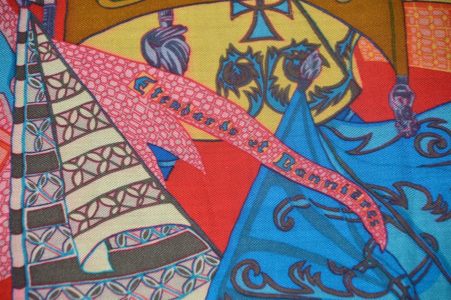 Hermès Foulard & Sciarpe: Schal / Châle Hermès 140 x 140 cm – Usato da Collonges venduto da Auganien 4