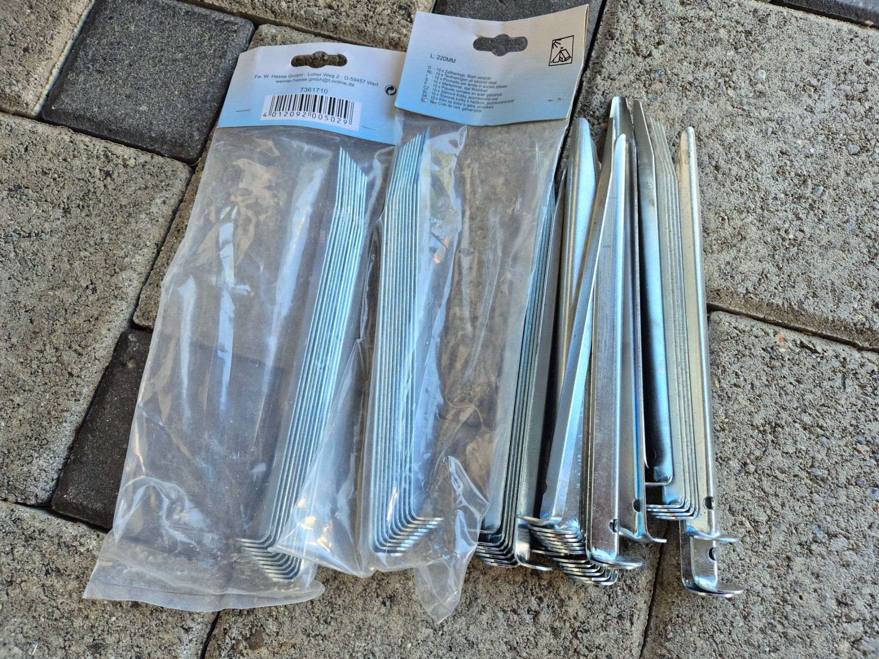 Accessori: Zelt Heringe – Usato da Merenschwand venduto da Wobisch