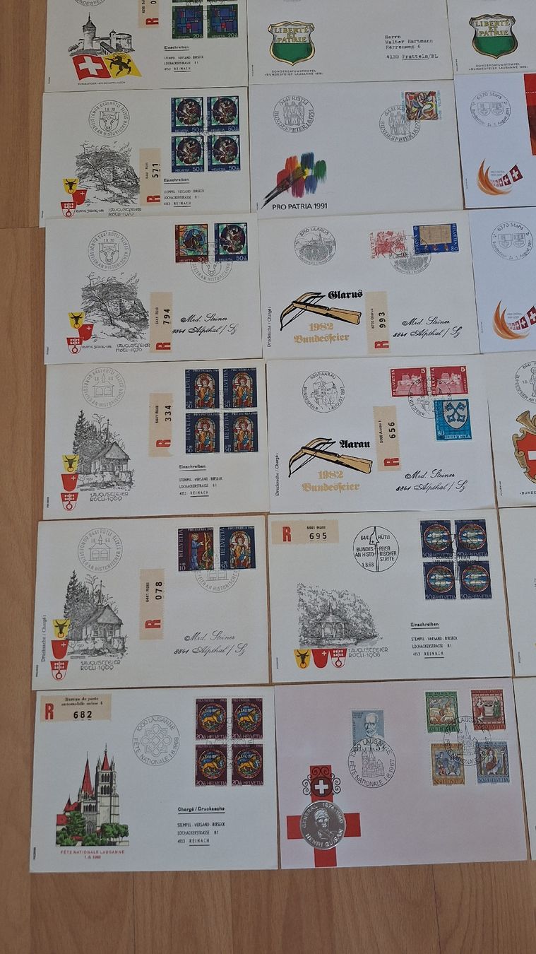 Timbri: Bundesfeiersonderpoststempel – Nuovo (secondo la descrizione) da Pratteln venduto da walti-6060 2