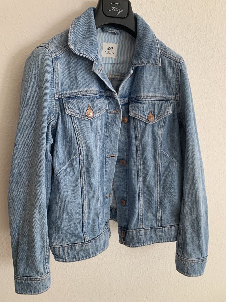 H&M Vestes: Jeansjacke H&M Studio 2015 – D'occasion à Zürich par p_q7q_nichtraucher 3