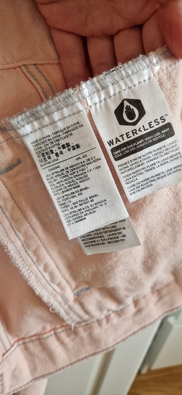 Levi's Giacche: Levi's Original Trucker Jeansjacke rosa M – Nuovo e nell'imballaggio originale da Zürich venduto da c.line89 3