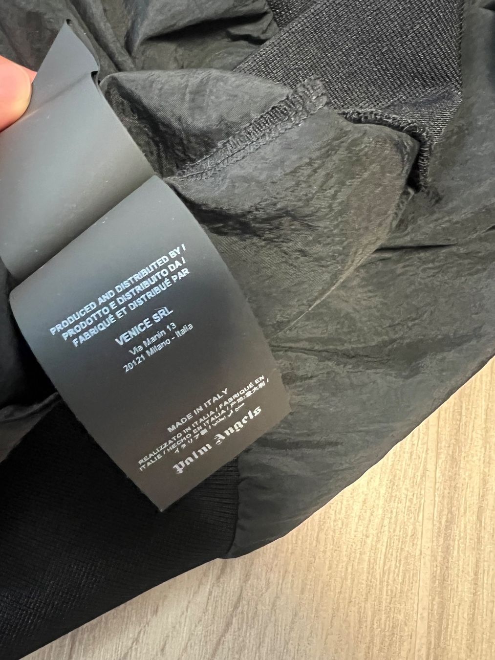 Palm Angels Giacche: Palm Angels Track Jacket – Black & White – Nuovo e nell'imballaggio originale da Epalinges venduto da nsh_t58w 7