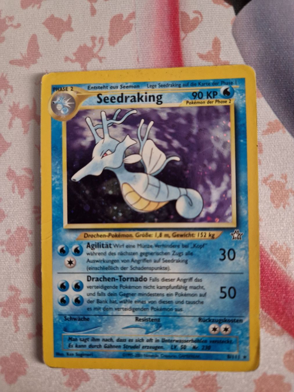 Pokémon Sammelbilder & Trading cards: Seedraking DE Neo Genesis – Gebraucht aus Wangen b. Olten von shlem