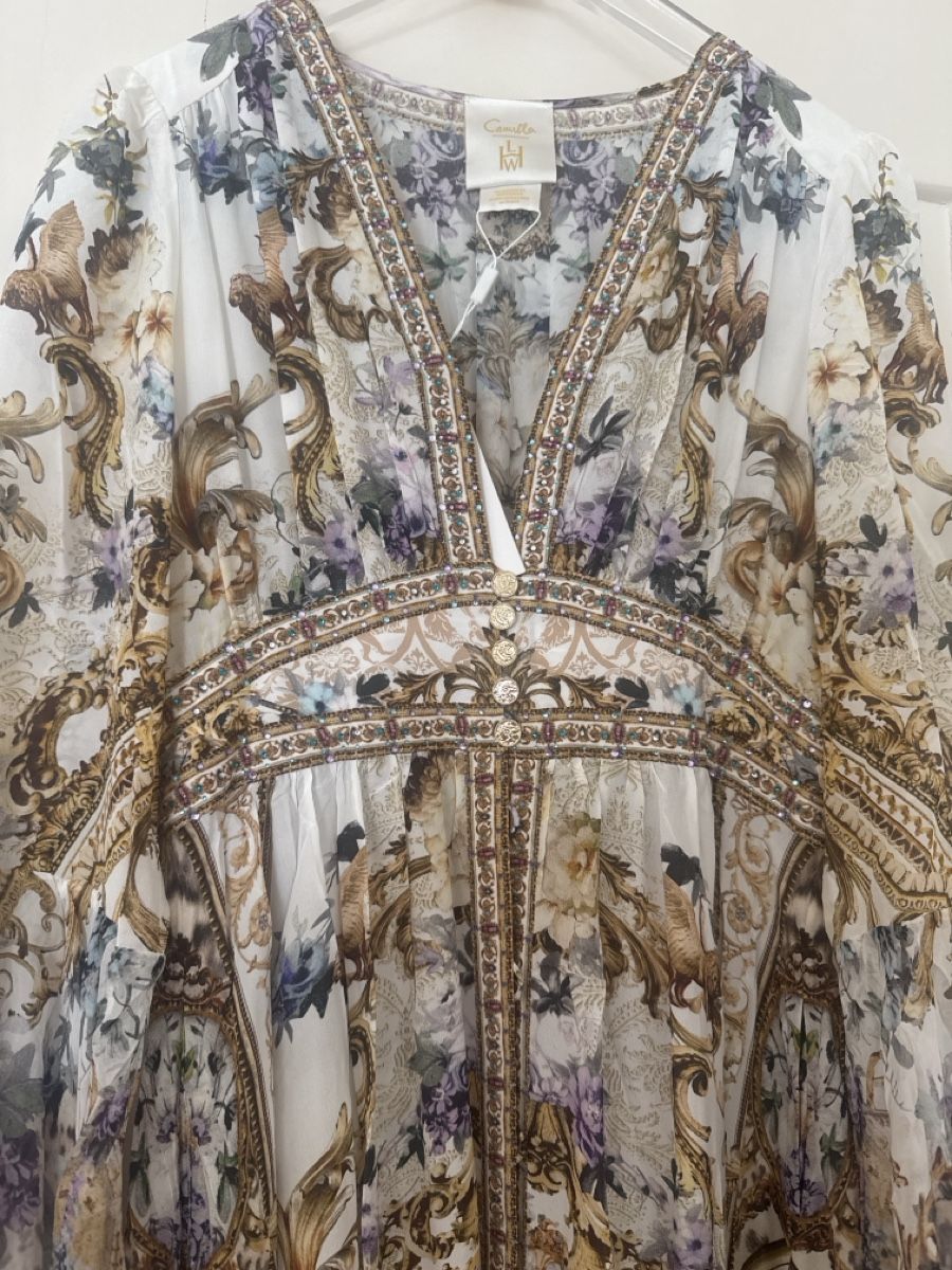 Vestiti: Camilla Seide Kleid Gr. 38-40 – Nuovo (secondo la descrizione) da Luzern venduto da TENDIMO