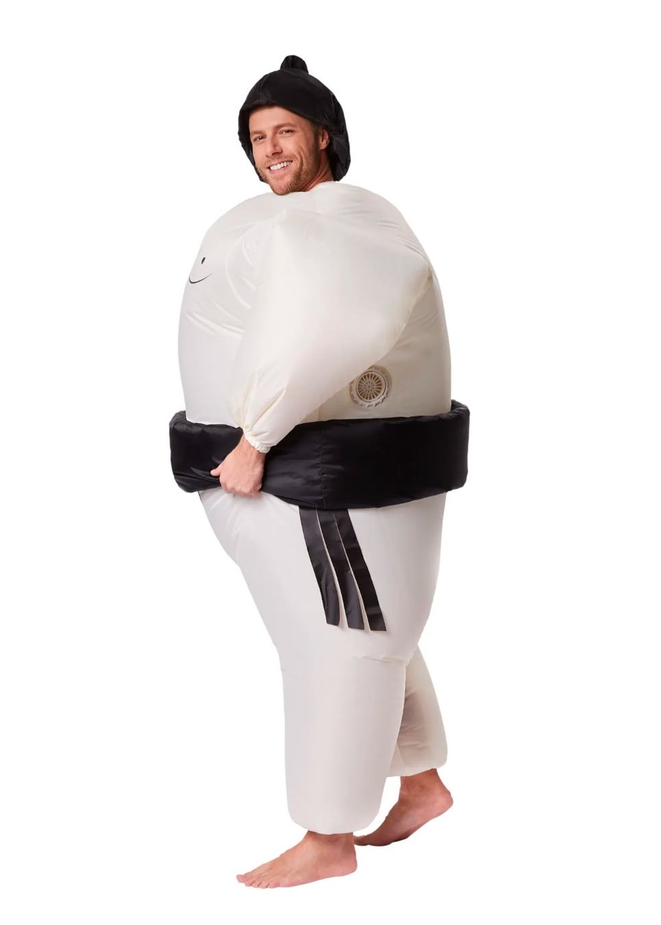 Costumi: Selbstaufblasbares Kostüm Sumo-Ringer – Nuovo (secondo la descrizione) da Necker venduto da liq24 1