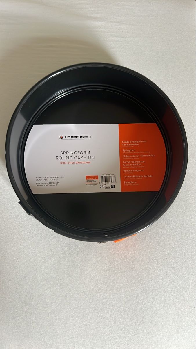 Le Creuset Teglie da forno: Le Creuset Springform Kuchenform rund neu – Nuovo e nell'imballaggio originale da Zürich venduto da Krusel12