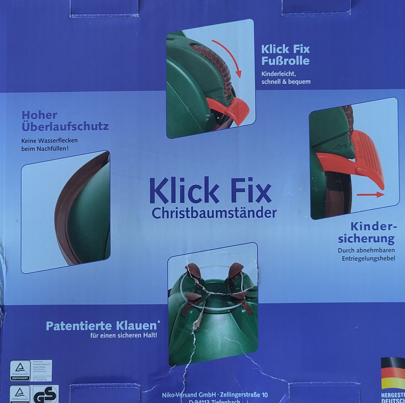 Christbaumständer: Christbaumständer Klick Fix – Gebraucht aus Luzern von felixet 3