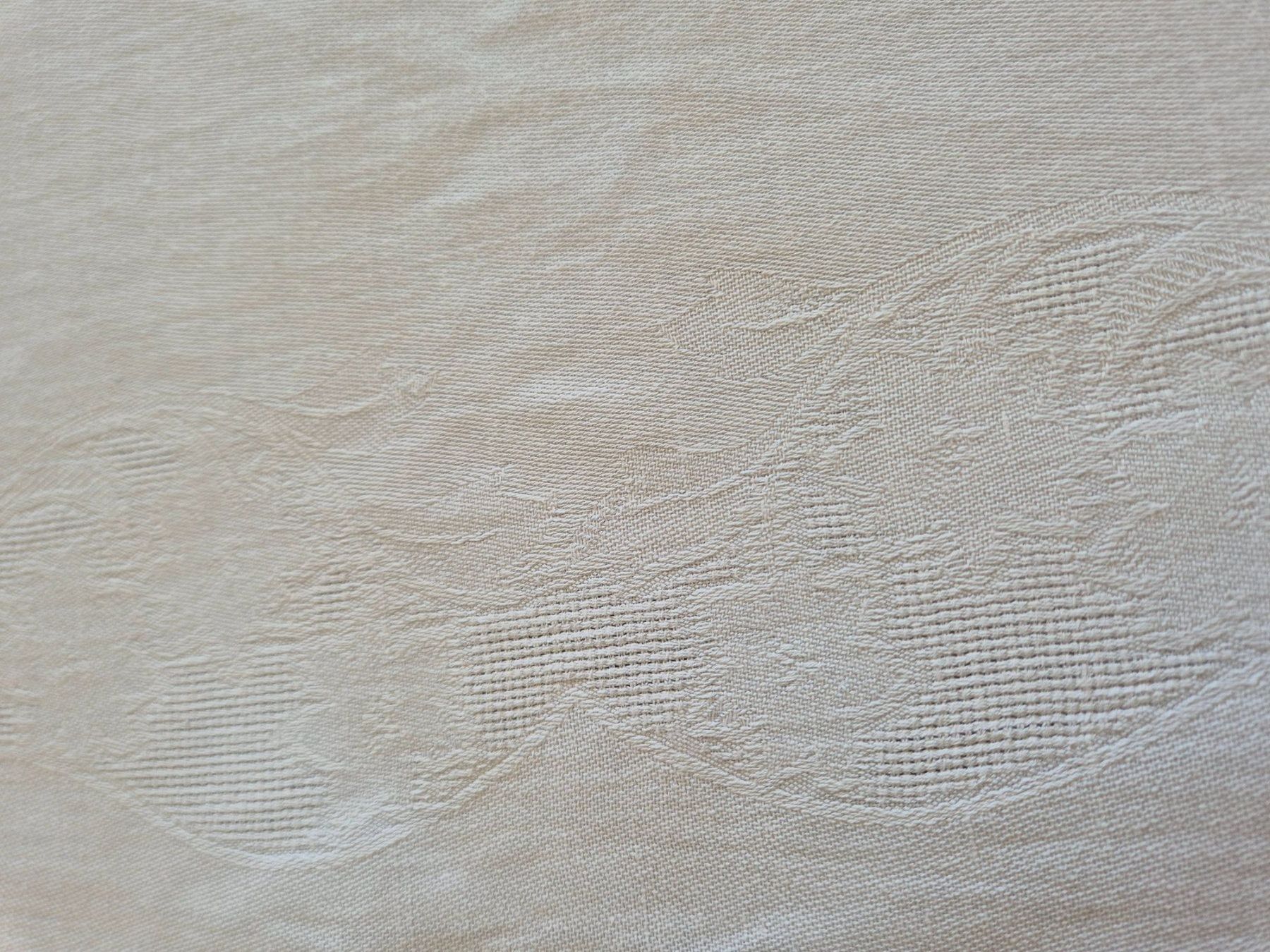Sonstige Tischwäsche: Weisse Damast Tischdecke, 260x128 cm – Gebraucht aus Bern von aronari 3