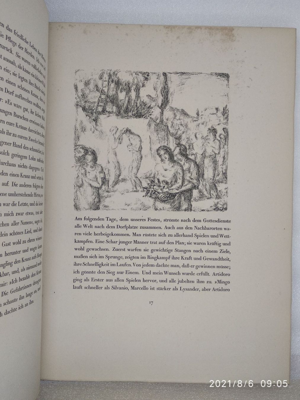 Foto & Immagini: OTTO HETTNER - CERVANTES - GALATEA 1922 – Usato da Goldach venduto da Gaip 3