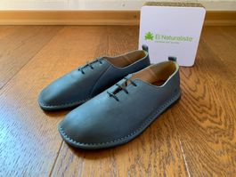 El Naturalista Crisol 5974 albine grass petrol Gr.37 Barfuss