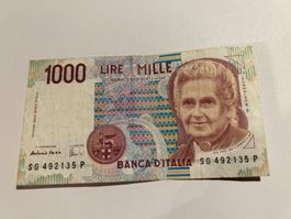 Italien 1990, 1000 Lire