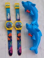2 Wasserpistolen/2 Armbanduhren DORY Vintage 