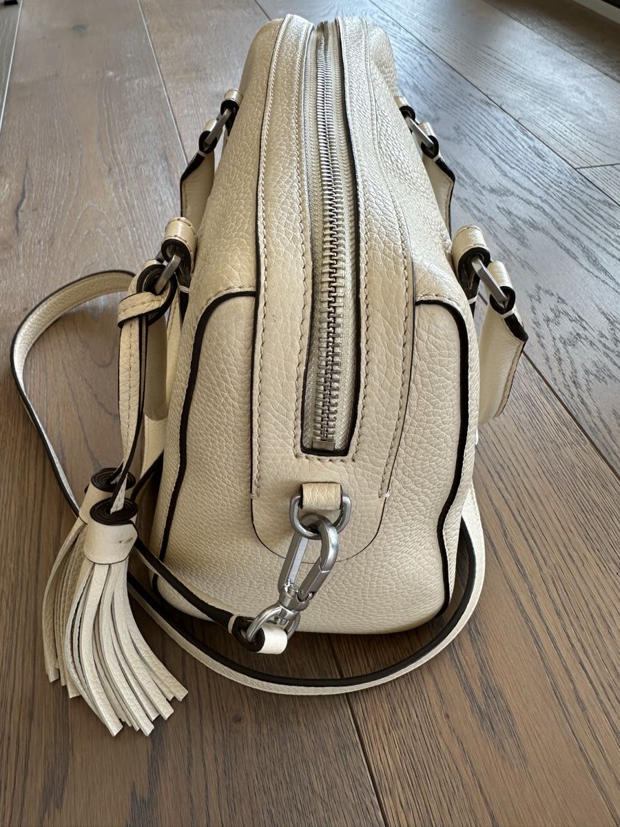Tory Burch Borse da donna: Tory Burch Handtasche Leder Creme – Usato da Zürich venduto da sayoko 6