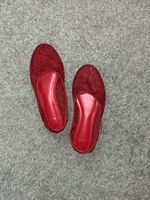 Ballerinas Mango rot Gruesse 39 neuwertig
