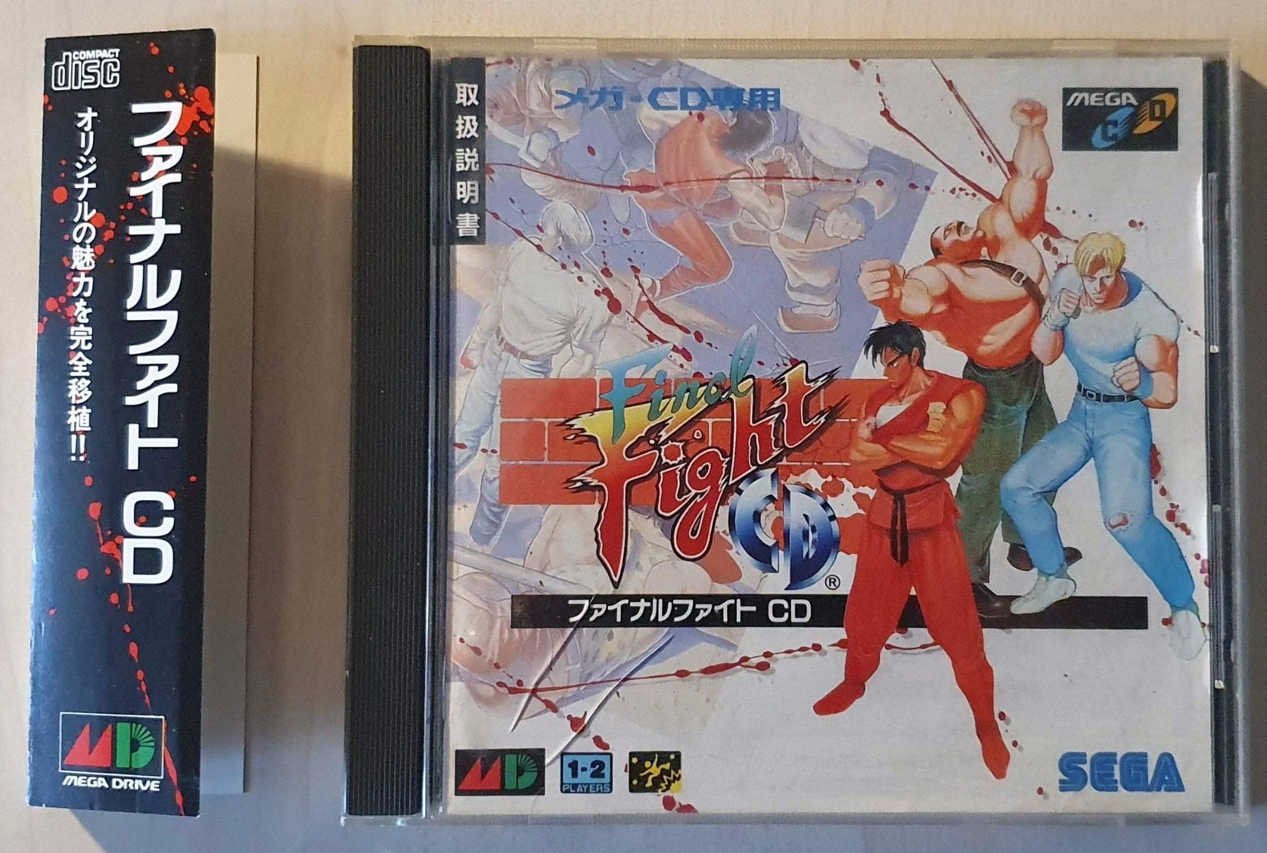 Sega Giochi: FINAL FIGHT - SEGA MEGA CD - Japan - w/Spine – Usato da Sonvilier venduto da Takou 2