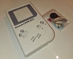 Nintendo Gameboy Gehäuse DMG-01 mit Tasten + Fenster weiss