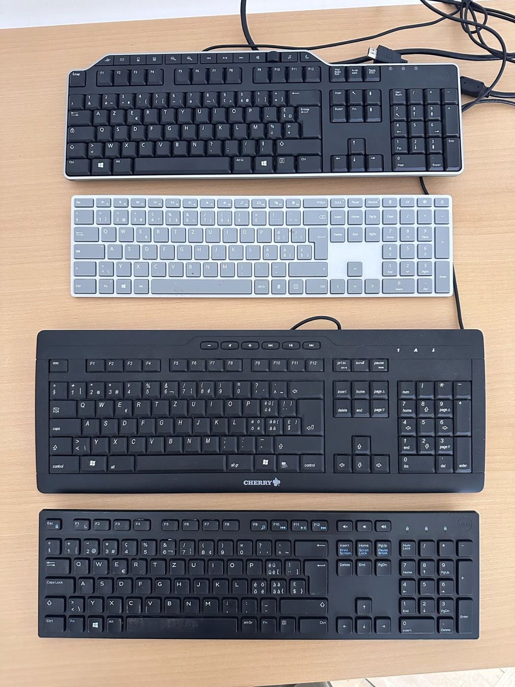 Microsoft Tastiere: Microsoft Modern Keyboard mit Fingerprint ID, CH-Layout – Usato da Zürich venduto da mailgoe