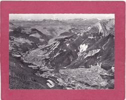 Das Albulatal gegen die Schyn Schlucht 1965