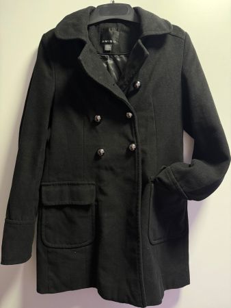 Wintercoat , black, Size 36