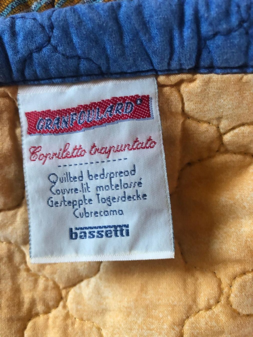Bassetti Coperte: Bassetti Tagesdecke – Usato da St.Gallenkappel venduto da lalique 2