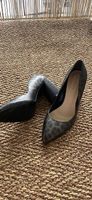 Pazolini Leder Pumps mit Leo Print Gr 38