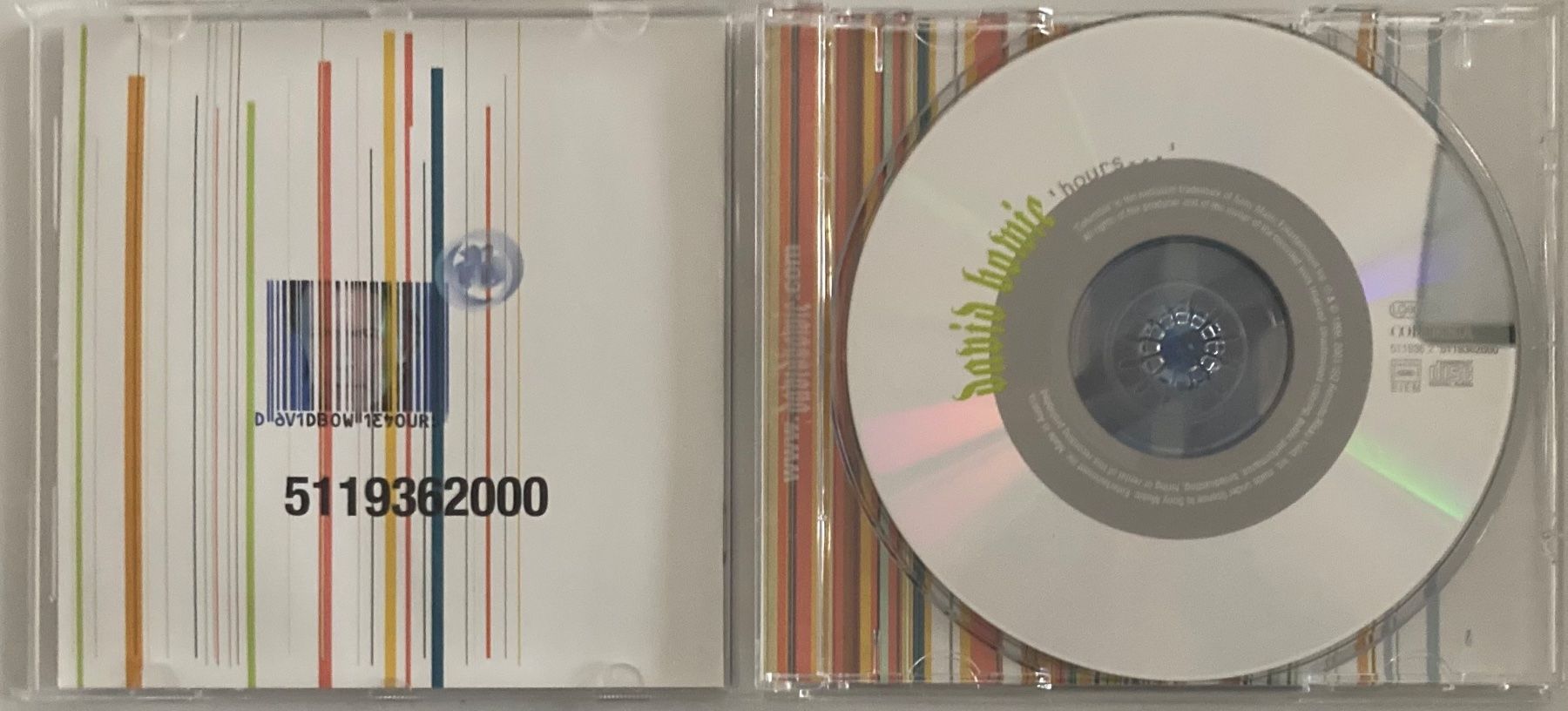 CD: DAVID BOWIE - HOURS... – Usato da Poliez-Pittet venduto da Newtown-Records 2