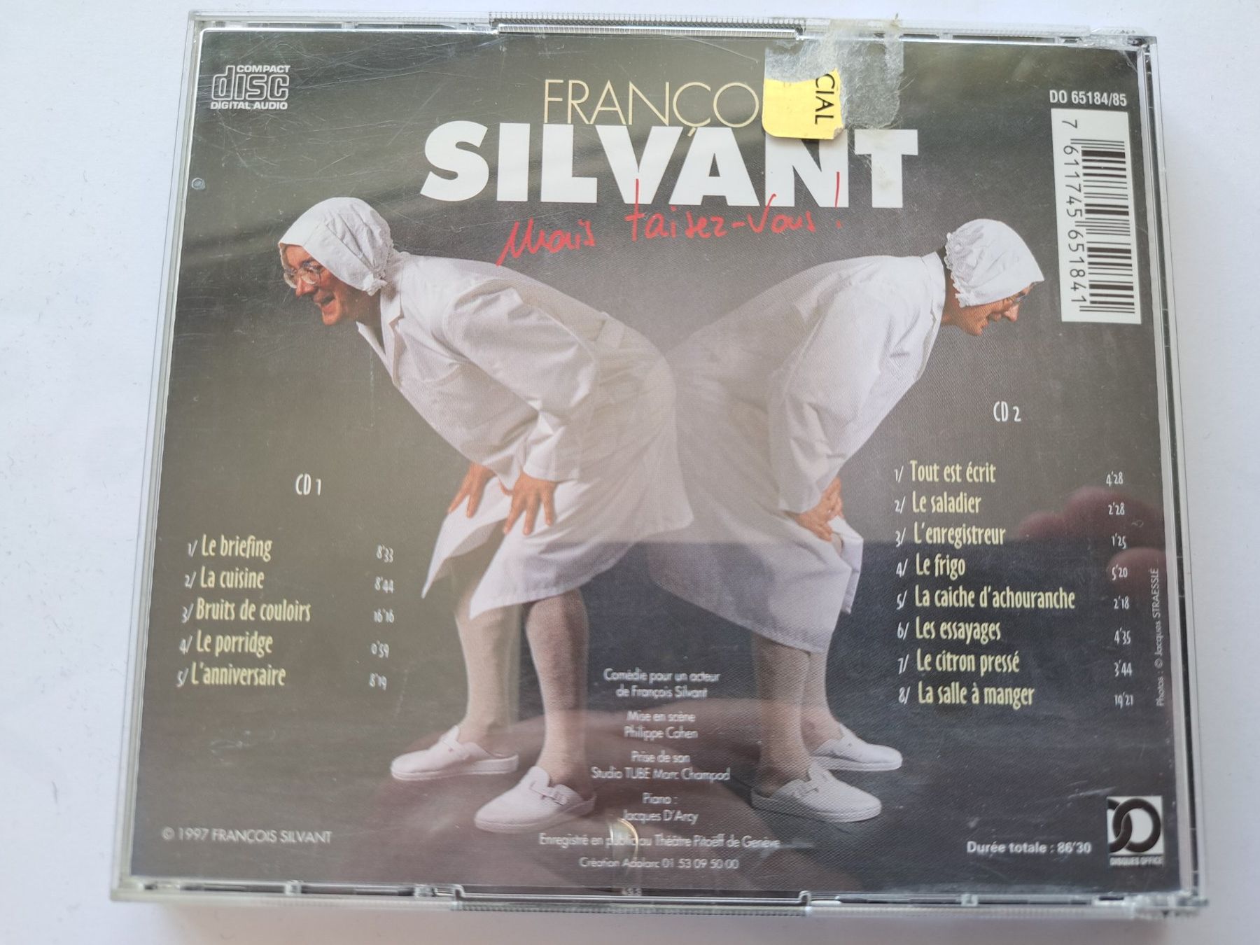 CD: Cd François Silvant - Mais taisez-vous – Usato da Pully venduto da bro_n52j 1
