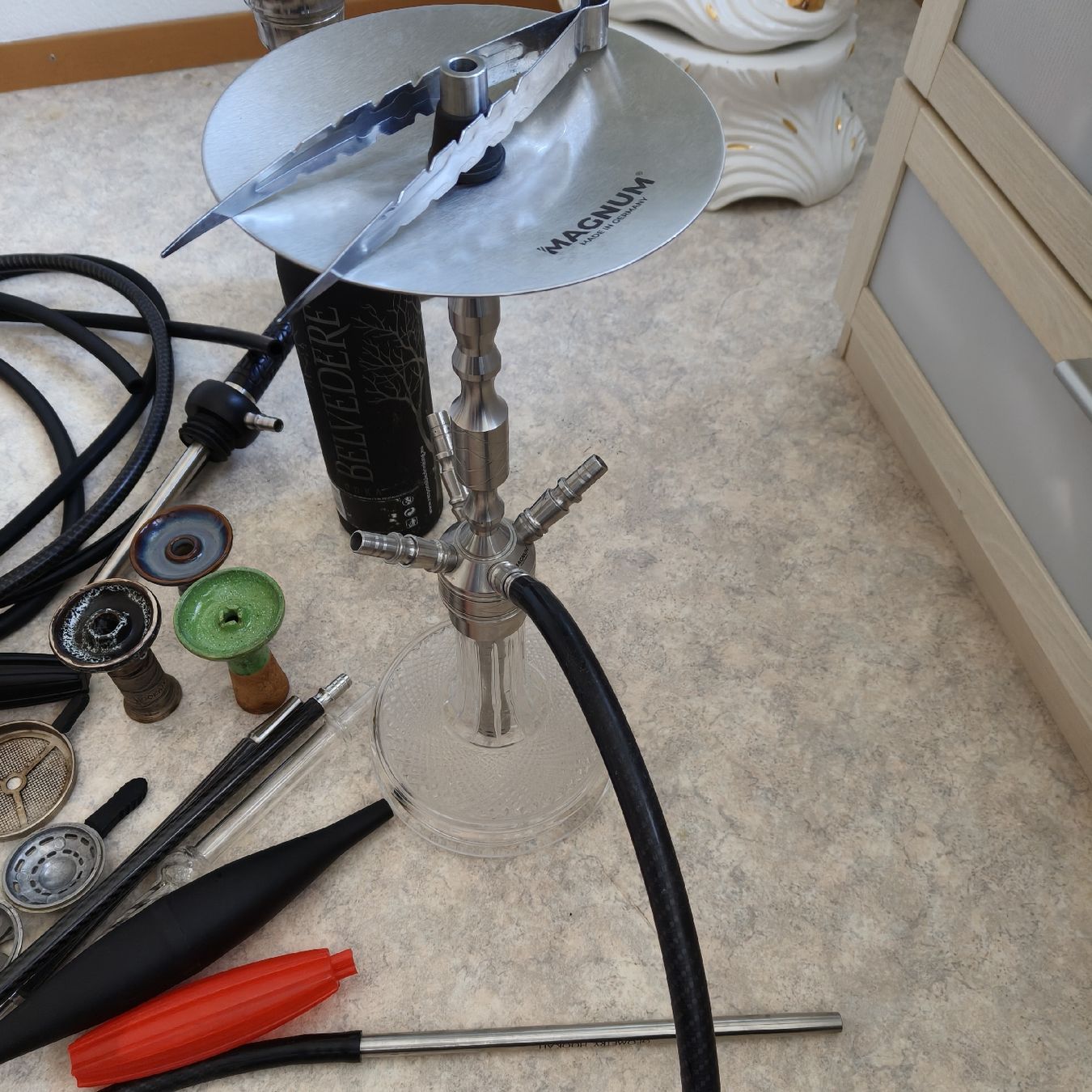 Narghilé: shisha wasserpfeife – Usato da Winterthur venduto da Rosko 2