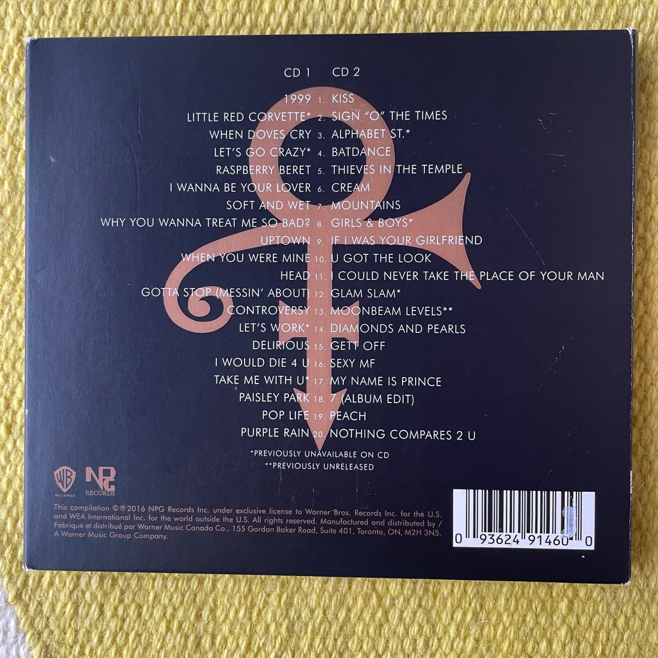 CD: PRINCE-2CD 4EVER (DIGIPACK) – Usato da Rorschacherberg venduto da CD-Roli 1