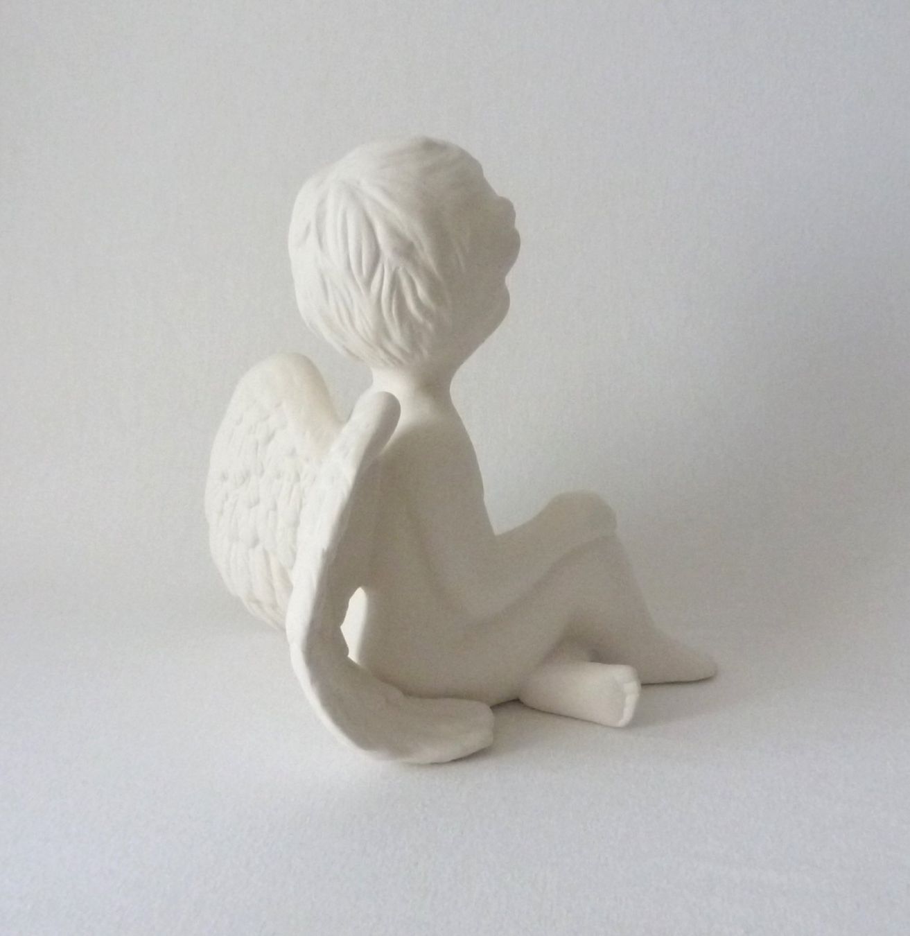 Statuette: Duftkeramik - Engel sitzend gross – Nuovo e nell'imballaggio originale da Mauren venduto da Yeelen 3