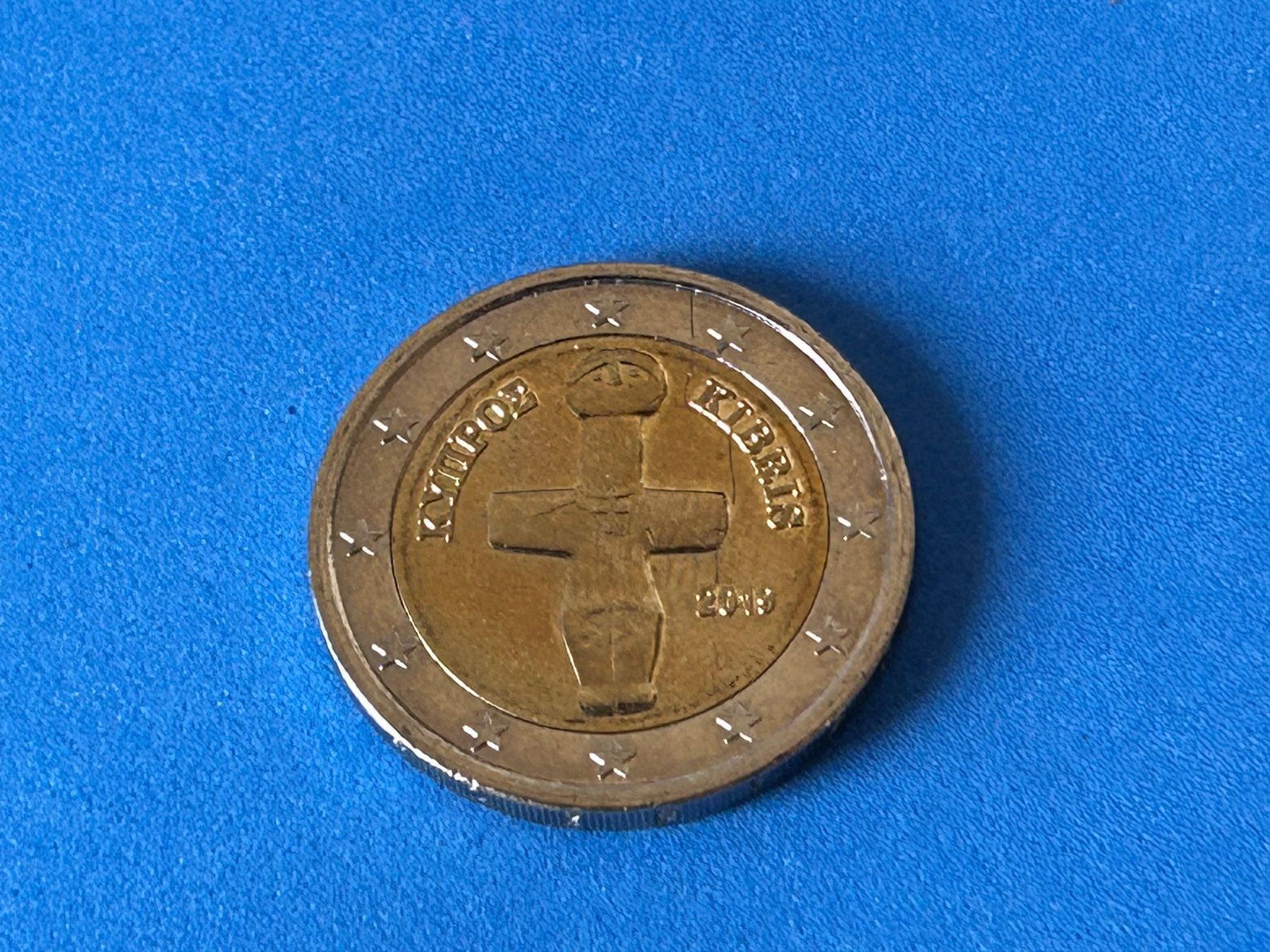 Tutti le monete: Cyprus - 2 Euros 2019 Circulating – Usato da Corcelles NE venduto da AJKader