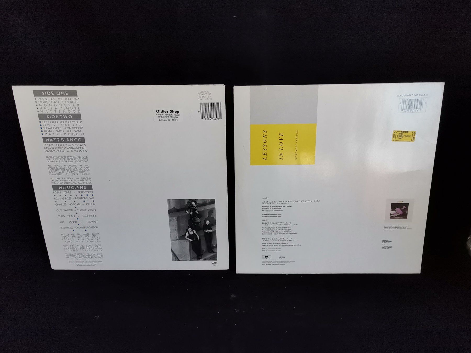 Schallplatten: Level 42, Matt Bianco, Schallplatte, LP, Vinyl – Gebraucht aus Wiedlisbach von materialkreislauf 1